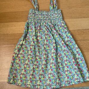 Colorful Floral Kids Dress